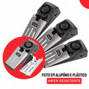 Alarme e trava Portátil tipo Cunha para portas: Segurança Infalível para Sua Casa, Hotéis e Airbnb em Viagens Alarme Portátil Wiio, Franco Center 