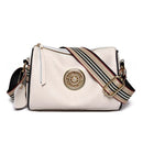 Bolsa de Couro Legitimo Bella Fashion Bolsa feminina Wiio Branco 