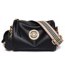 Bolsa de Couro Legitimo Bella Fashion Bolsa feminina Wiio Preto 