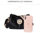 Bolsa de Couro Legitimo Bella Fashion - Oferta Especial Bolsa feminina Wiio, Franco Center 