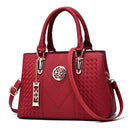 Bolsa Feminina - Vintage Yara Louise Bolsa Franco Center Vermelho 30x13.5x23cm 