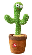 Cacto Dançante - Brinquedo Interativo Brinquedo Infantil Franco Center Brinquedo Interativo 32cm 