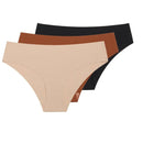Calcinha sem costura Ultraconfort™ - 3 peças Calcinha Franco Center Conjunto 3 peças P 