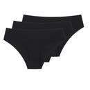 Calcinha sem costura Ultraconfort™ - 3 peças Calcinha Franco Center Preto 3 peças P 