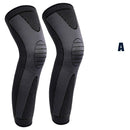 Compressor de Joelho (1 Par / 2 Unidades) - KneeSupport® Compressor de Joelho Franco Center Estilo A - Preto (2 peças) P 