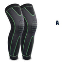 Compressor de Joelho (1 Par / 2 Unidades) - KneeSupport® Compressor de Joelho Franco Center Estilo A - Verde (2 peças) P 