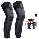 Compressor de Joelho (1 Par / 2 Unidades) - KneeSupport® Compressor de Joelho Franco Center Estilo B - Preto (2 peças) P 