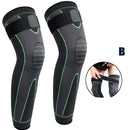 Compressor de Joelho (1 Par / 2 Unidades) - KneeSupport® Compressor de Joelho Franco Center Estilo B - Verde (2 peças) P 