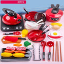 Conjunto de brinquedos de cozinha para crianças (de 11 a 74 peças) Brinquedo Infantil Franco Center 40 Peças 