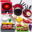 Conjunto de brinquedos de cozinha para crianças (de 11 a 74 peças) Brinquedo Infantil Franco Center 43 Peças 