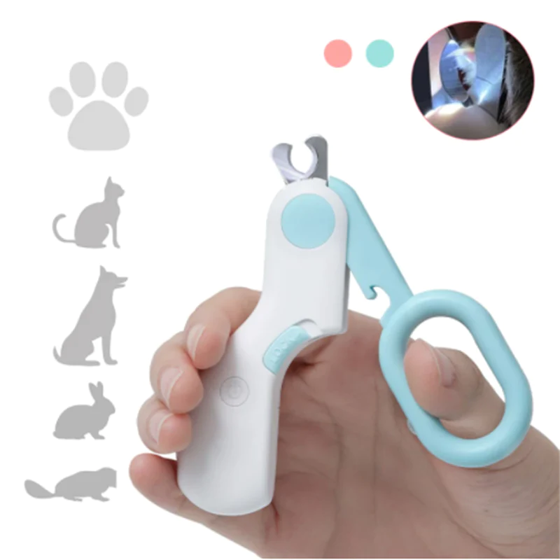 Cortador de unhas PET (Com Luz) - PetSeguro Cortador de unha PET Franco Center 