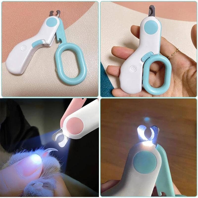 Cortador de unhas PET (Com Luz) - PetSeguro Cortador de unha PET Franco Center 