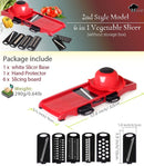 Fatiador Profissional Multifuncional 6 em 1 - O Aliado Perfeito para sua Cozinha Fatiador de Legumes Multifuncional Franco Center 