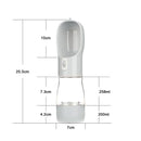 Garrafa PetFeliz 2 em 1 de Água e Ração Portátil para Pets - Bem estar de Cão e Gato Garrafa de Água e Ração Portátil para Pets Wiio, Franco Center 