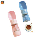 Garrafa PetFeliz 2 em 1 de Água e Ração Portátil para Pets - Bem estar de Cão e Gato Garrafa de Água e Ração Portátil para Pets Wiio, Franco Center 