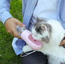 Garrafa PetFeliz 2 em 1 de Água e Ração Portátil para Pets - Bem estar de Cão e Gato Garrafa de Água e Ração Portátil para Pets Wiio, Franco Center 