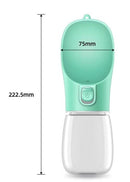 Garrafa portátil para Pets 350ml Pet, Cachorro e Gato. Franco Center 