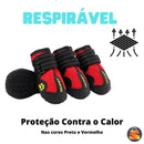 Guardião Pata-Segura • Sapatos impermeáveis para cães protegerem as patas do calor e líquidos indesejados Botas para cachorro e gato. Produto para Pet Franco Center 