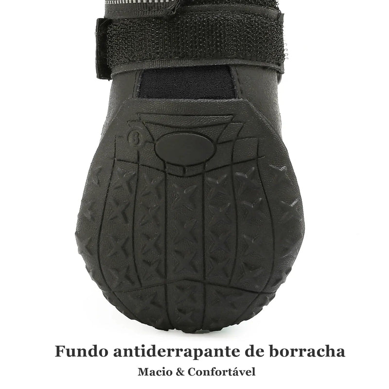Guardião Pata-Segura • Sapatos impermeáveis para cães protegerem as patas do calor e líquidos indesejados Botas para cachorro e gato. Produto para Pet Franco Center 