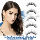 Muselash® 5 Pares de Cílios Magnéticos Reutilizáveis Cílios Franco Center 