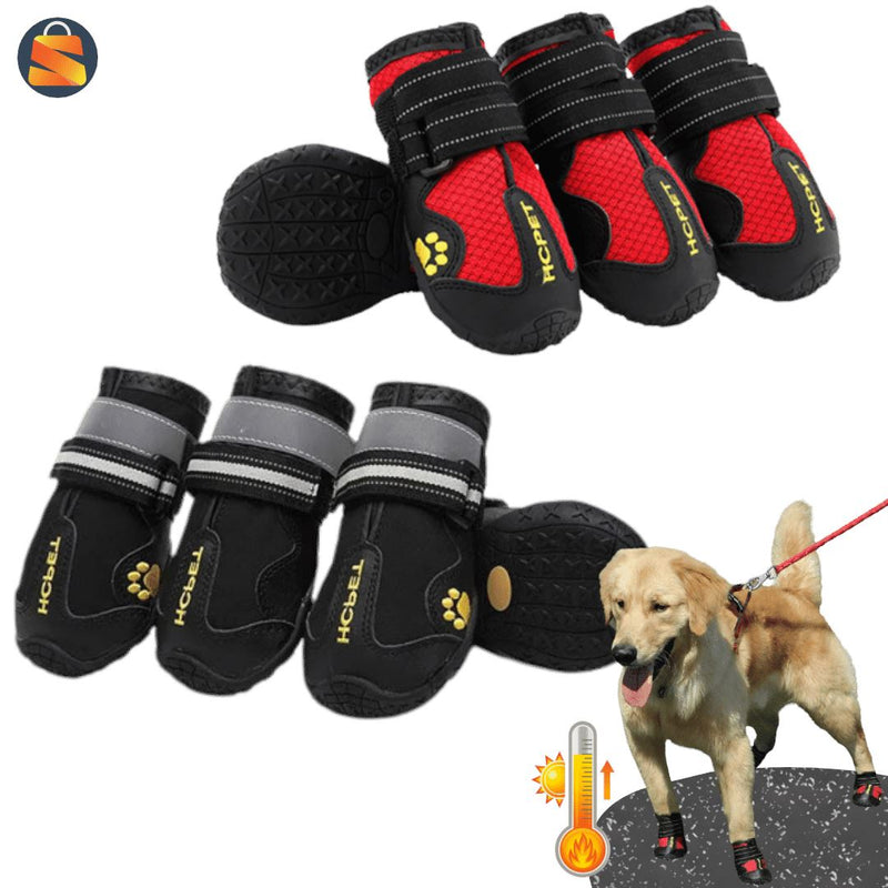 Sapatos para Pet Guardião Pata-Segura • Sapatos impermeáveis para cães protegerem as patas do calor e líquidos indesejados Botas para cachorro e gato. Produto para Pet Franco Center 