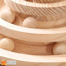 Torre de Diversão para Gatos - Pistas, Disco e Bolas para Horas de Entretenimento! Brinquedo para Pet, Gato, Felinos. Franco Center 