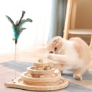 Torre de Diversão para Gatos - Pistas, Disco e Bolas para Horas de Entretenimento! Brinquedo para Pet, Gato, Felinos. Franco Center 